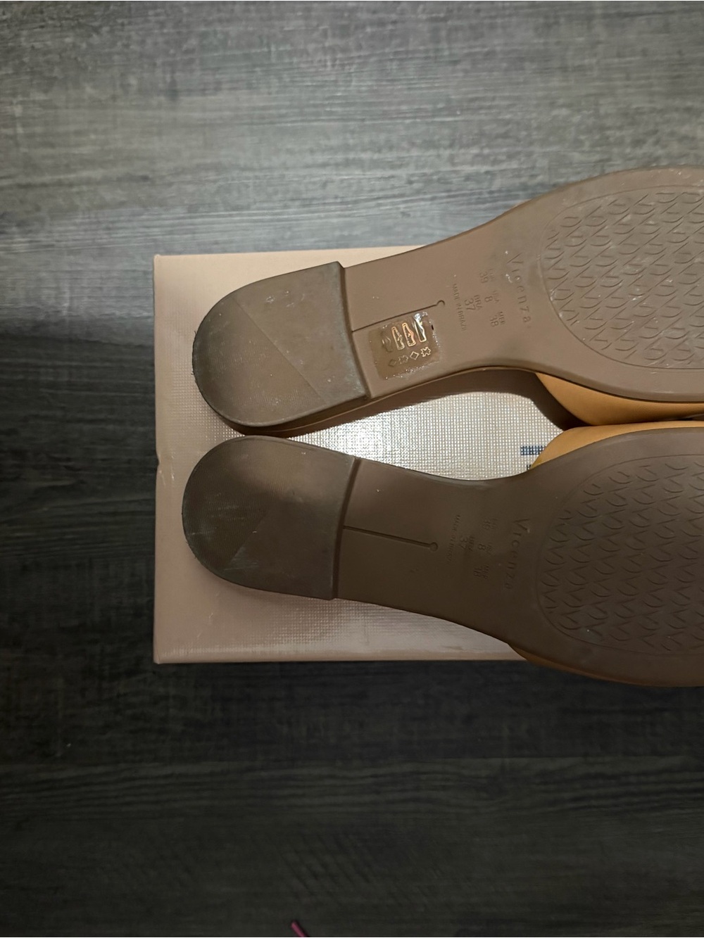 Free People Tan Slide Sandals - Picture 3 of 3